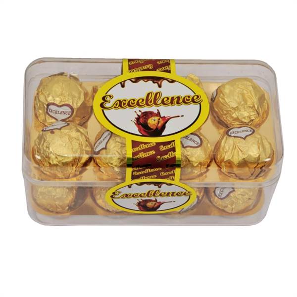 Excellence Twin Heart 16 Pcs Chocolate Box